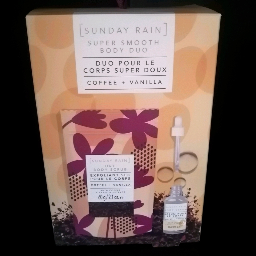 *$5 with bundle* Sunday Rain Body Set